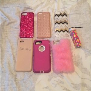 iPhone 6/s cases & portable charger